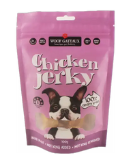 Chicken jerky treats included in the Rainbows & Unicorns Dog Gift Box.