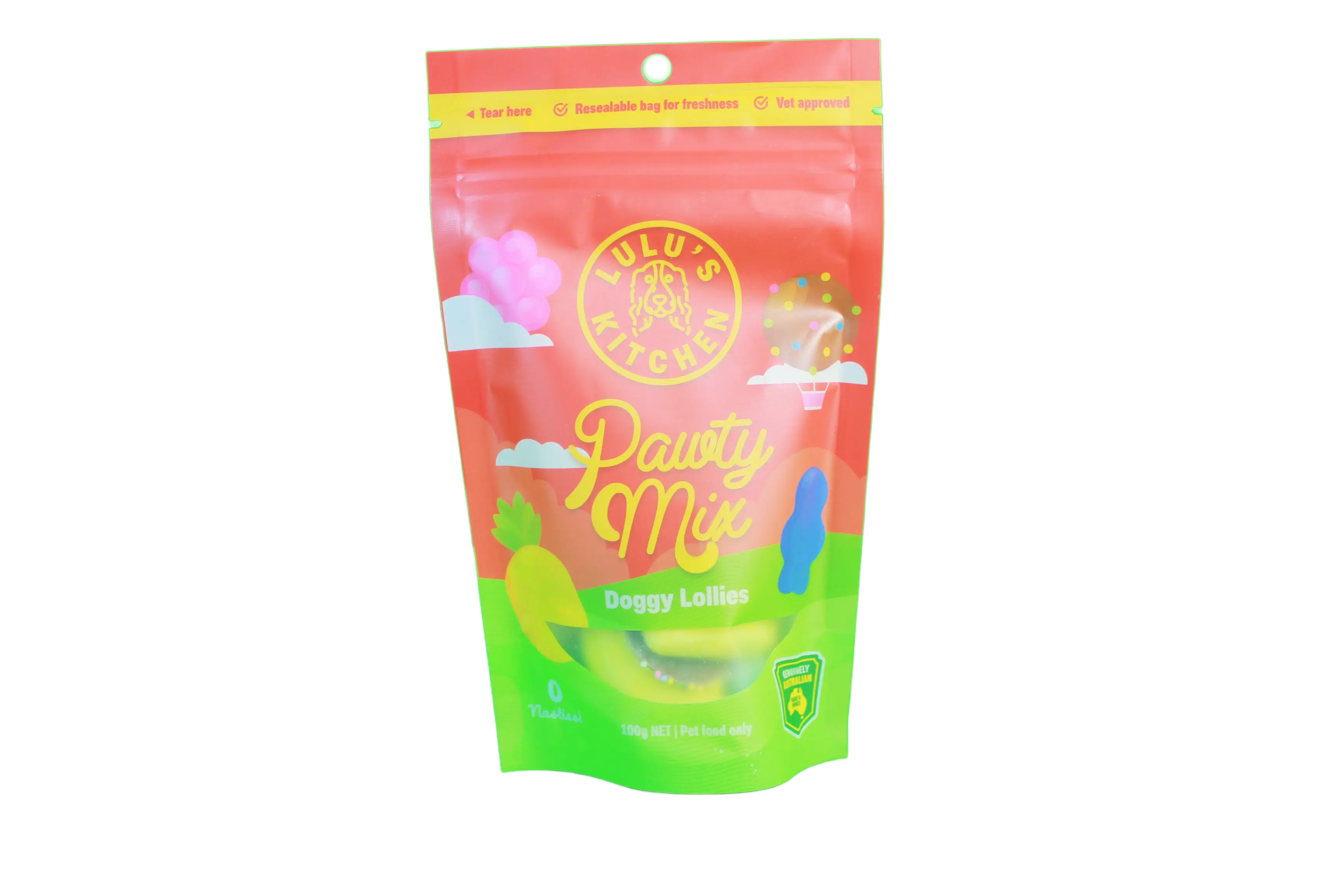 Organic Dog Treats Included in Dog Birthday Box for dog Friends