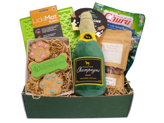 Woof Gateaux Welcome Home Cookie Trio for dogs