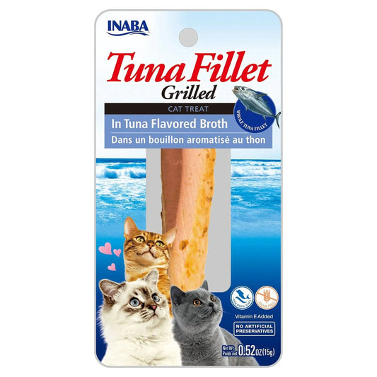 Inaba Grilled Tuna Fillet - High-Protein, Natural, and Grain-Free Premium Cat Food