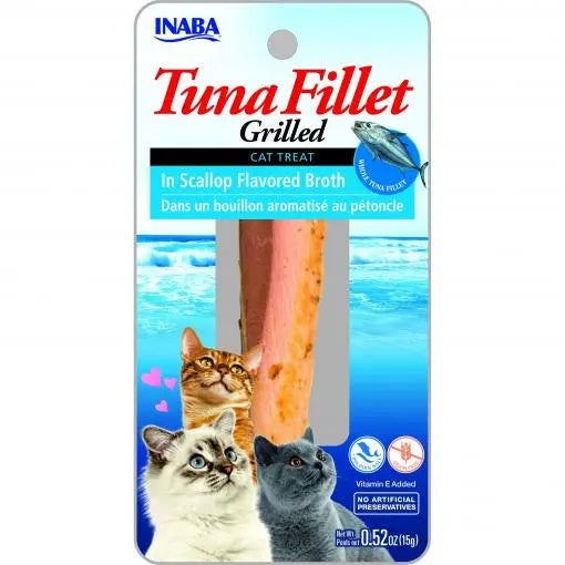 Grain-Free Healthy Snacks for Cats – Inaba Grilled Tuna Fillet Savoury Cat Treat
