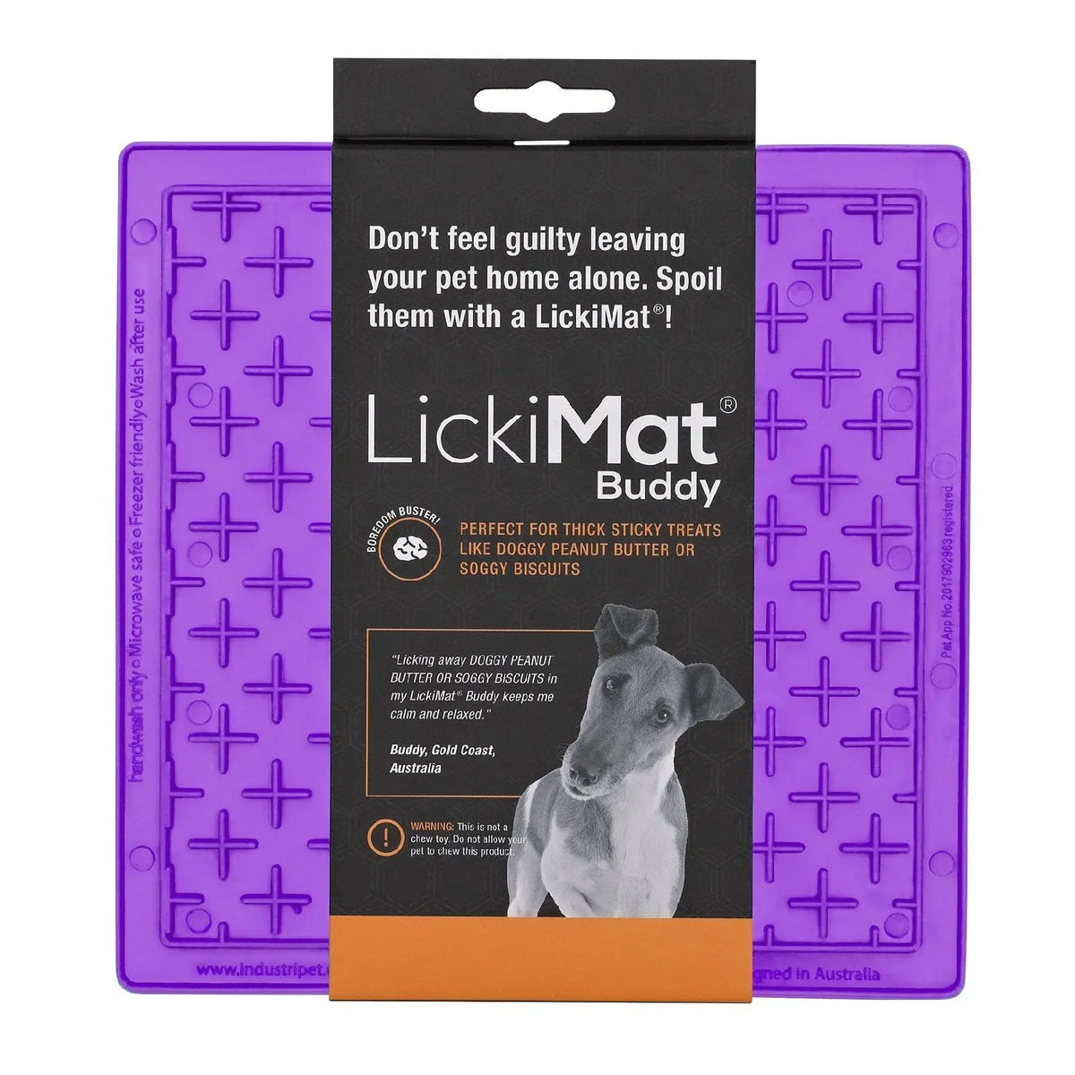 Lickimat for dogs - Interactive dog toy for stress relief and mental health